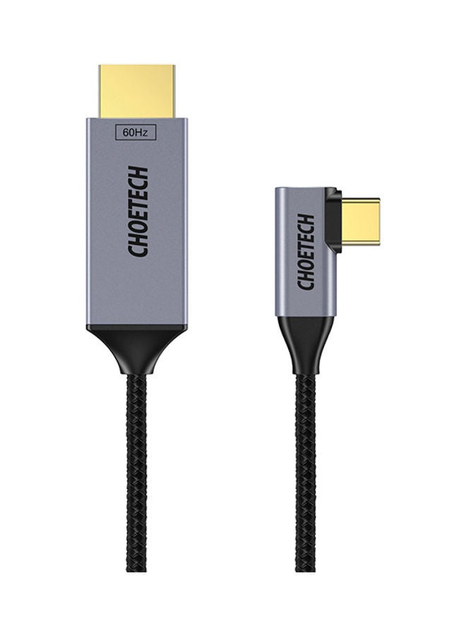 تشوتيك كابل من واجهة HDMI إلى واجهة HDMI بجودة 4K لون أسود. - Image 3