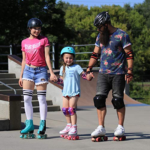 Roller Derby FireStar Youth Girl's Roller Skate White/Mint Size 2 - Image 2