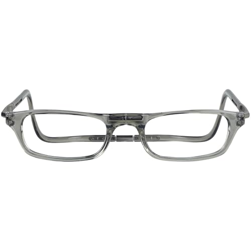 Clic Magnetic Reading Glasses for Men or Women, Computer Readers, Original Expandable (Smoke, 2.50 Magnification) - Image 2
