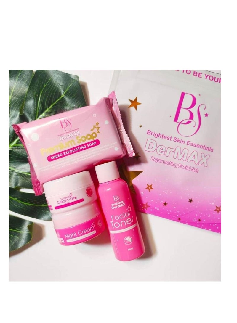 مجموعة DERMAX لتجديد شباب البشرة وأساسيات البشرة