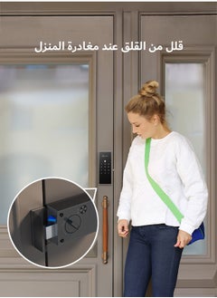 إيزفيز قفل الحافة الذكي EZVIZ DL03 - يدعم البلوتوث والواي فاي، دخول بدون مفتاح بطرق متعددة، التحكم عن بُعد، تنبيهات ضد العبث، تركيب سهل  - Image 3