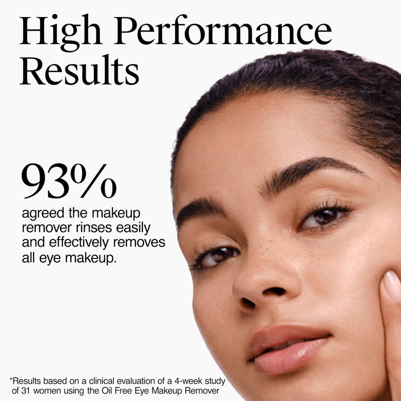 Neutrogena Gentle Oil-Free Eye Makeup Remover & Cleanser for Sensitive Eyes, Non-Greasy Makeup Remover, Waterproof Mascara Remover, Dermatologist & Ophthalmologist Tested, 5.5 fl. oz - Image 3