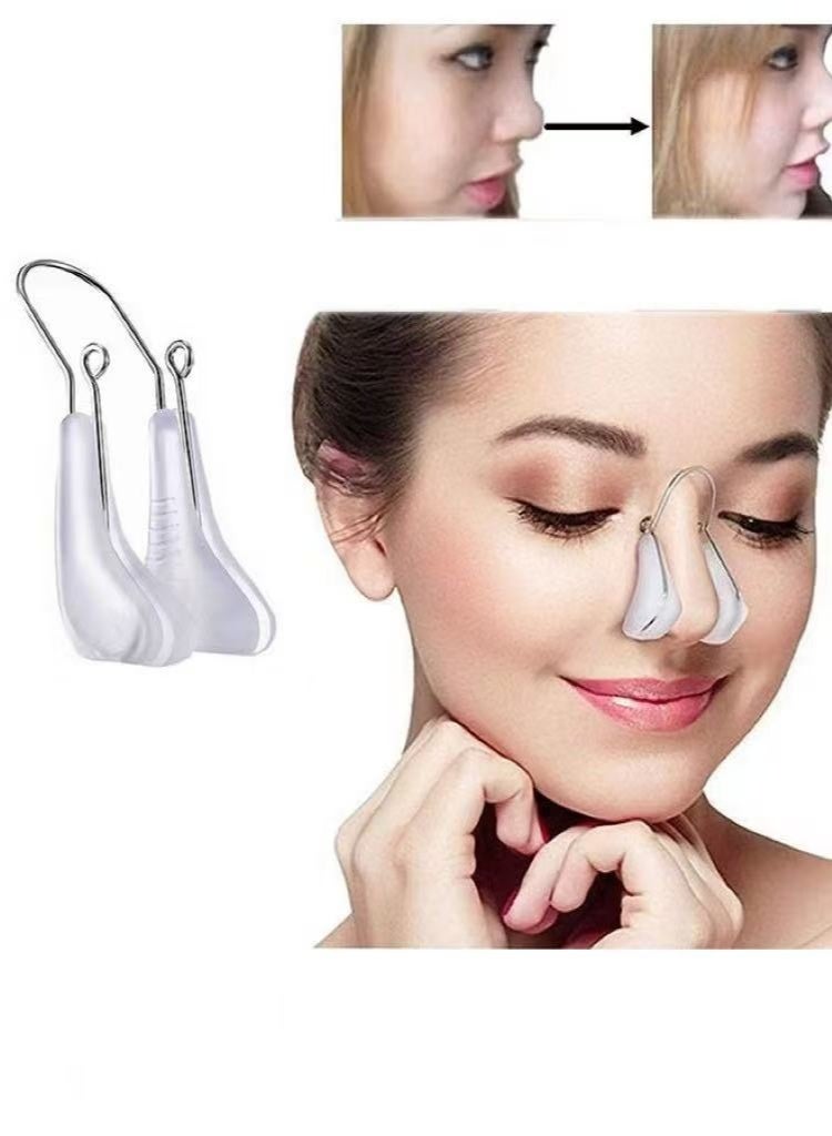 Ant Nose Shaper Clip, Safe Soft Painfree Nose Bridge Straightener Corrector, Nose Modification Tool for Wide Crooked Nose Women Men - Image 1