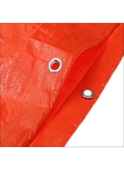 GREEN LIFE INDUSTRIES GREEN LIFE INDUSTRIES Tarpaulin Sheet Waterproof Tirpal Heavy Duty 18 x 30Feet Multipurpose Plastic Cover Tharpai for Truck Home Roof Rain Orange  - Image 1
