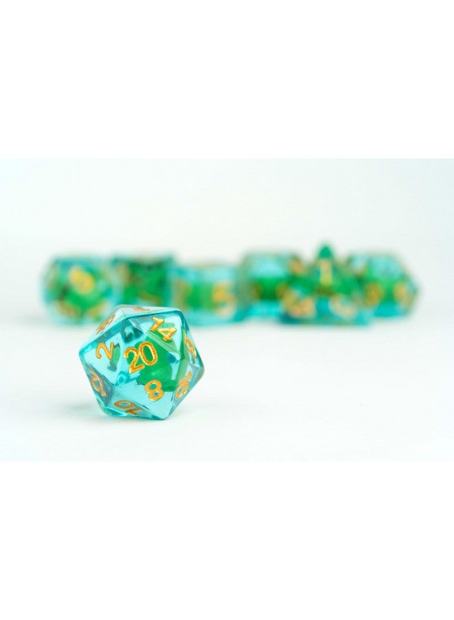 Metallic Dice Games FanRoll Pathfinder Goblin Inclusion Dice Set - Image 5