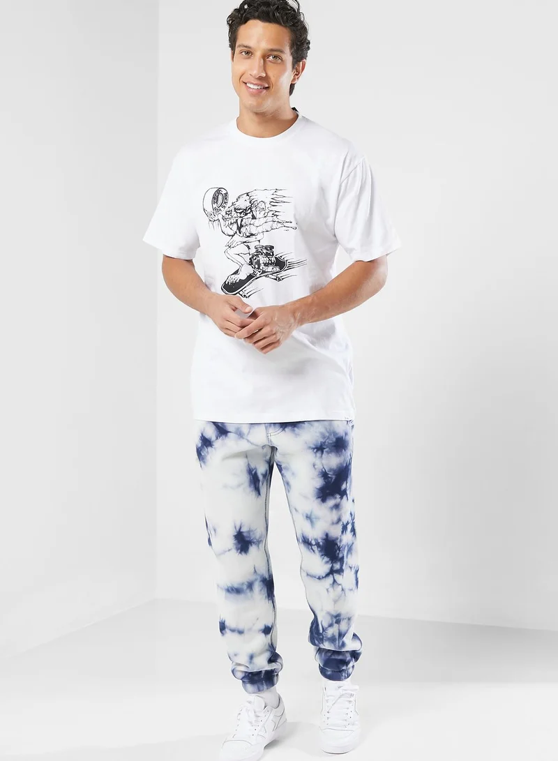 VANS Comfycush Tie Dye Relaxed Fleece Sweatpants