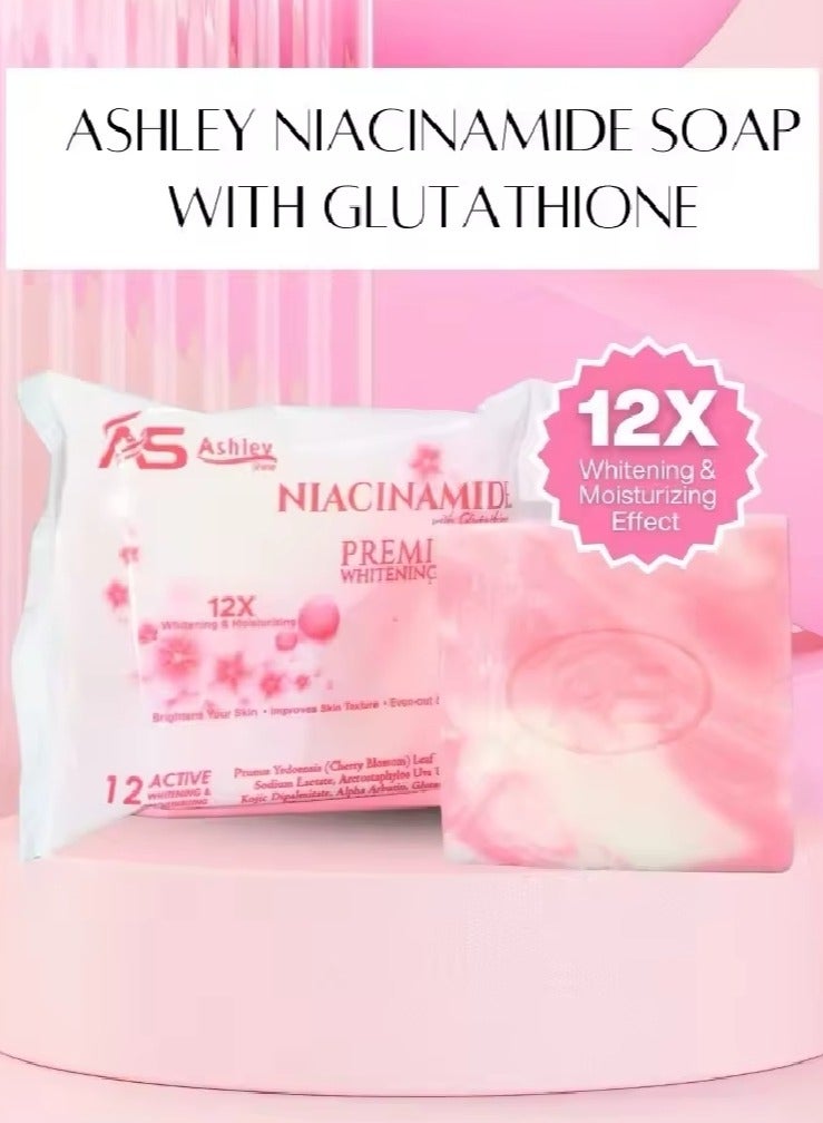 آشلي صابون التبييض الفاخر من اشلي شاين نياسيناميد - 70 جم - Image 5