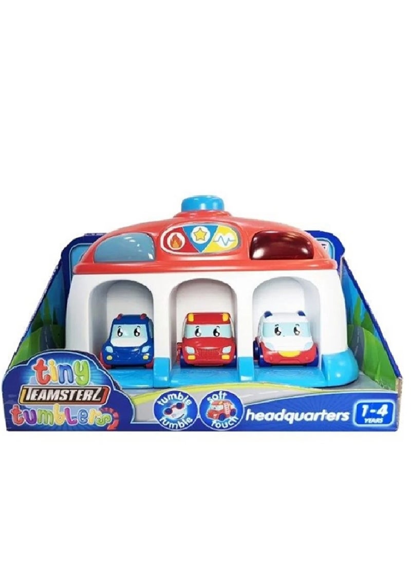 TEAMSTREZ Teamsterz Tiny Tumblers Launch Garage  - Image 1