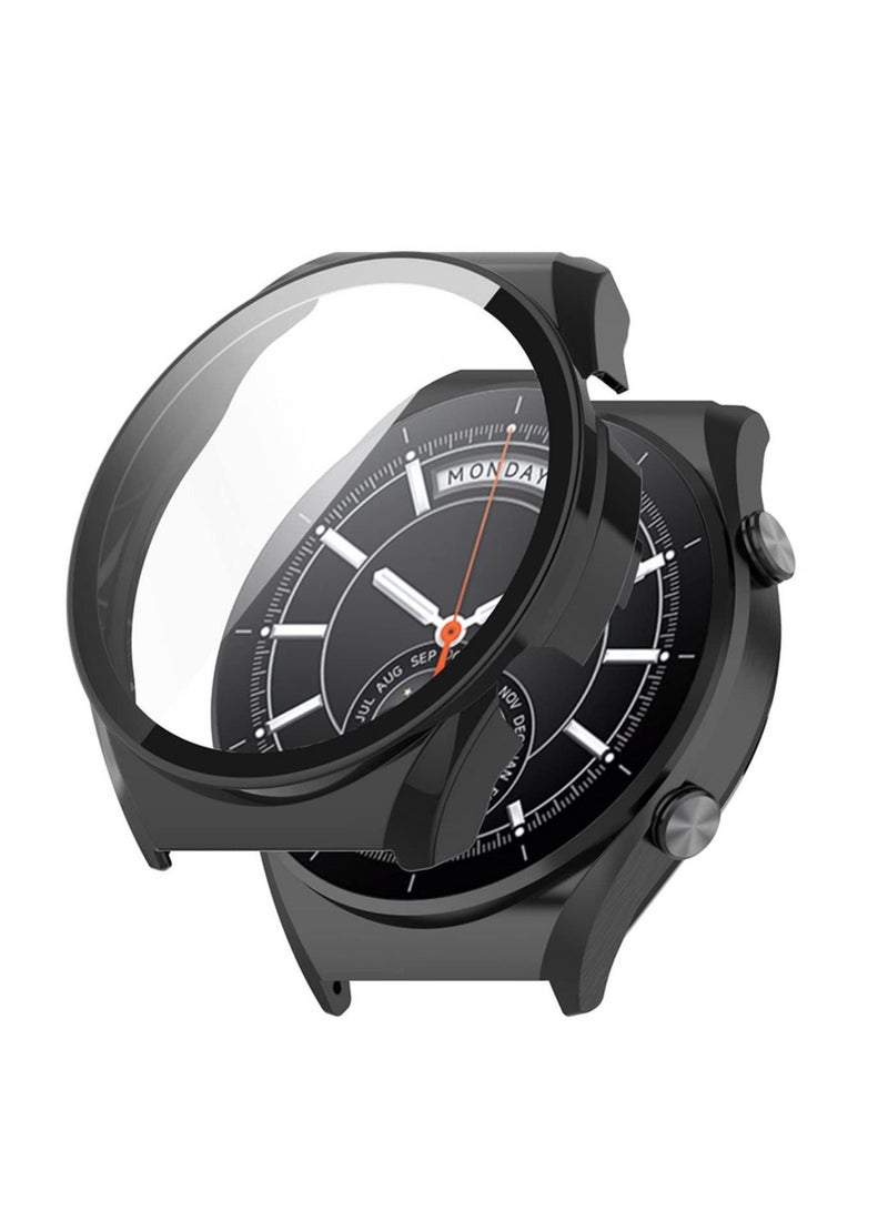 حامي الكمبيوتر + حامي الشاشة ، ومناسبة ل S1 الدخن ووتش مع تغطية كاملة من الصعب شل وخفف من الزجاج ووتش الذكية شل - Image 2