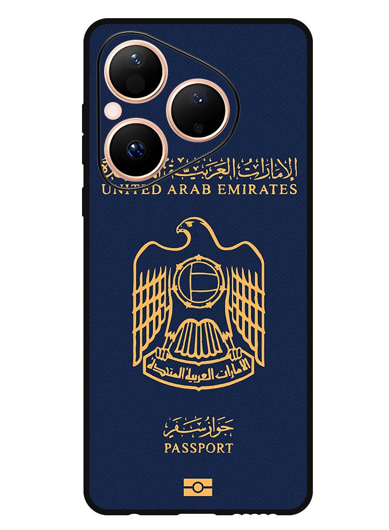 Theodor Case Compatible with Huawei Pura 80 6.6 Inch Protection Shockproof Bumper Cover UAE Passport - Image 1