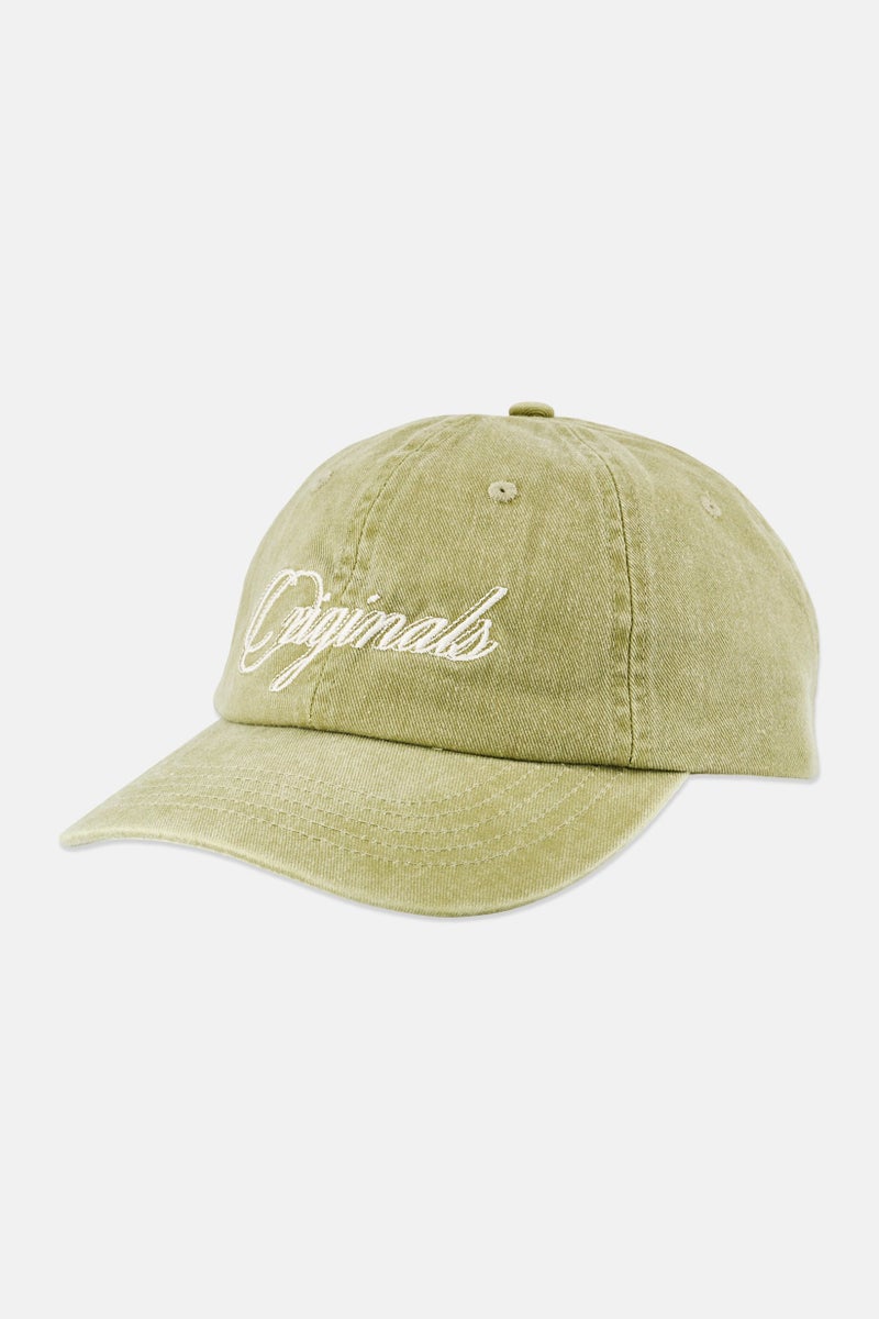 JACK & JONES Men Embroidered Adjustable Cap, Olive - Image 1
