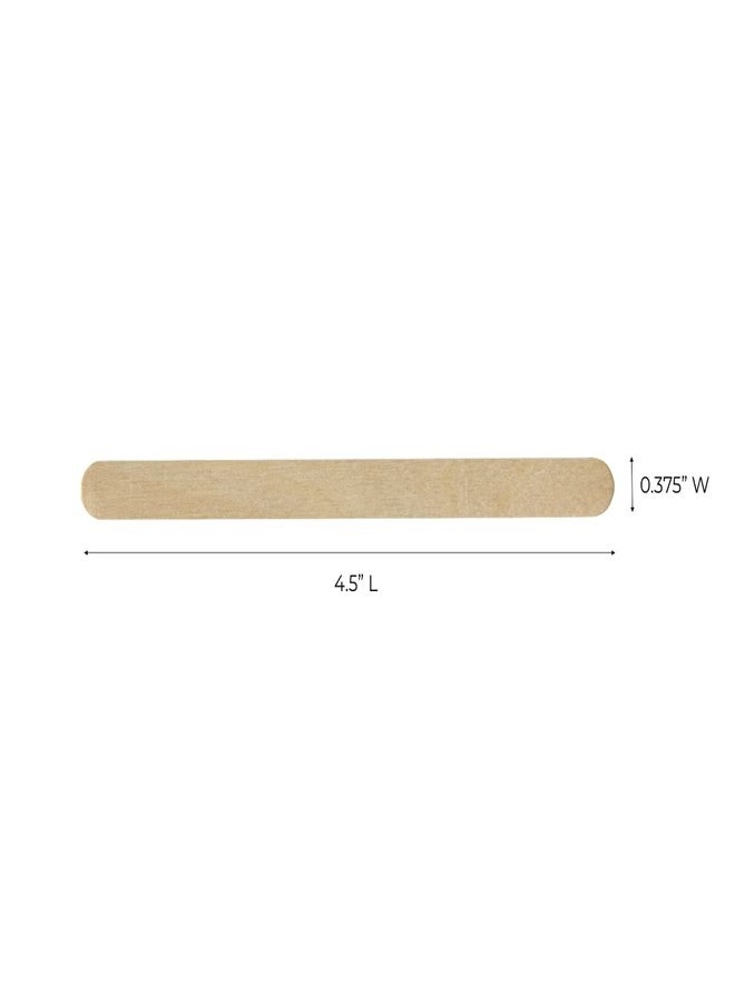 ForPro Professional Collection Premium Wood, Non-Sterile, Hair Removal Waxing Applicators, Medium, 4.5” L x .375” W, 500-Count - Image 3
