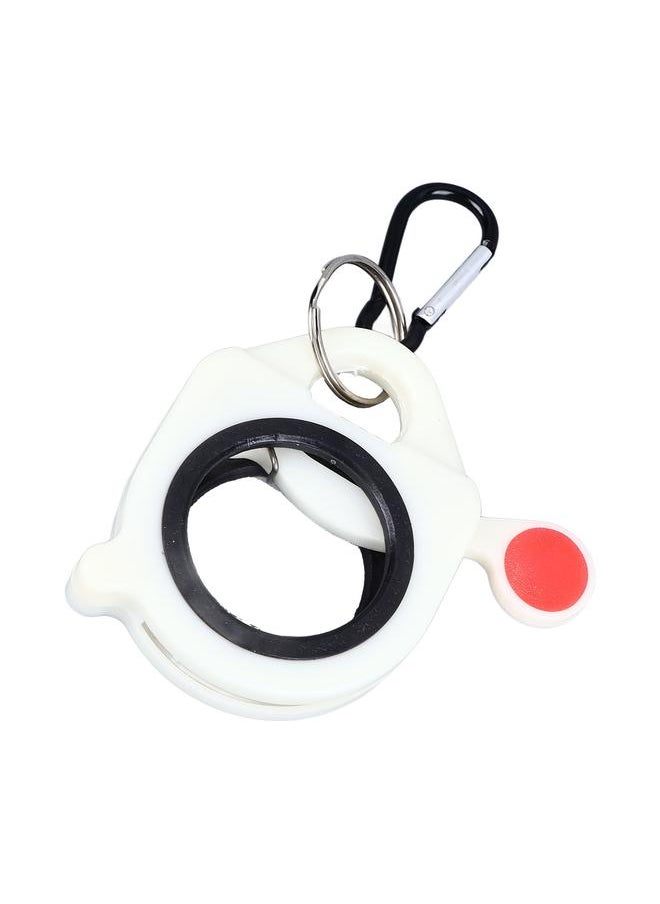 Thoraya Cable Tie Organizer ABS Fluorescent Reusable Lightweight Electrical Wire Ties Holder Keeper for Home Indoor and Outdoor Use White  - Image 5