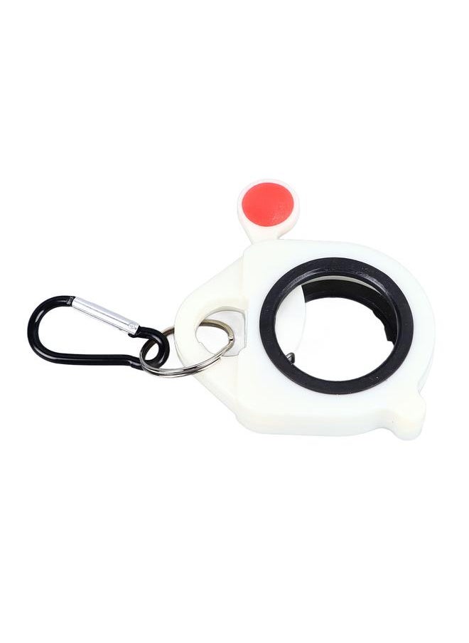 Thoraya Cable Tie Organizer ABS Fluorescent Reusable Lightweight Electrical Wire Ties Holder Keeper for Home Indoor and Outdoor Use White  - Image 4
