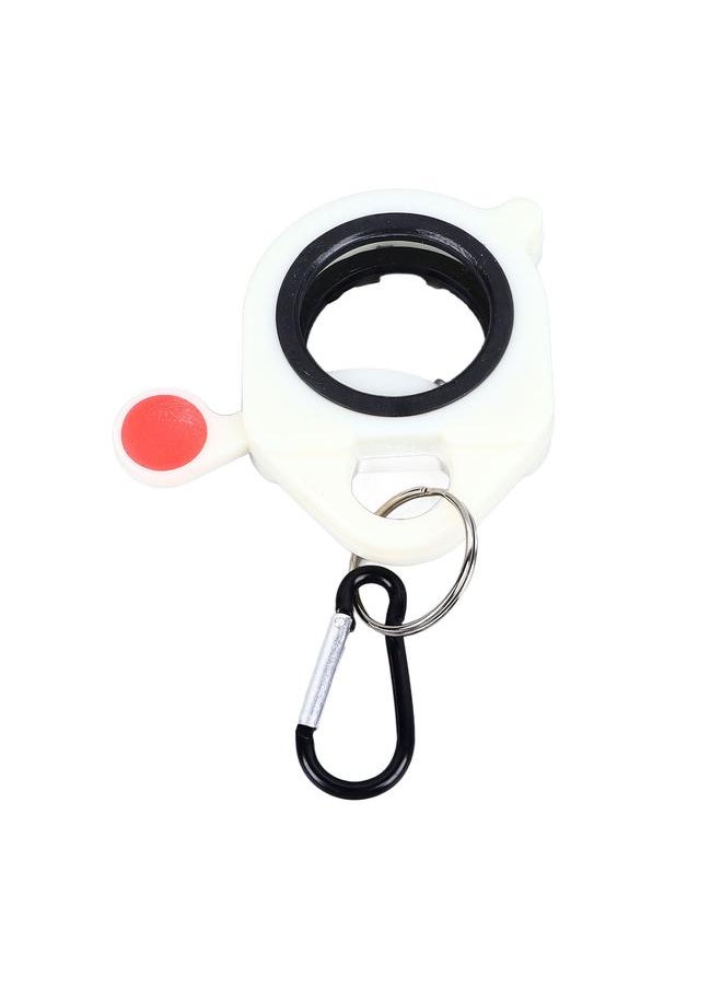 Thoraya Cable Tie Organizer ABS Fluorescent Reusable Lightweight Electrical Wire Ties Holder Keeper for Home Indoor and Outdoor Use White  - Image 3