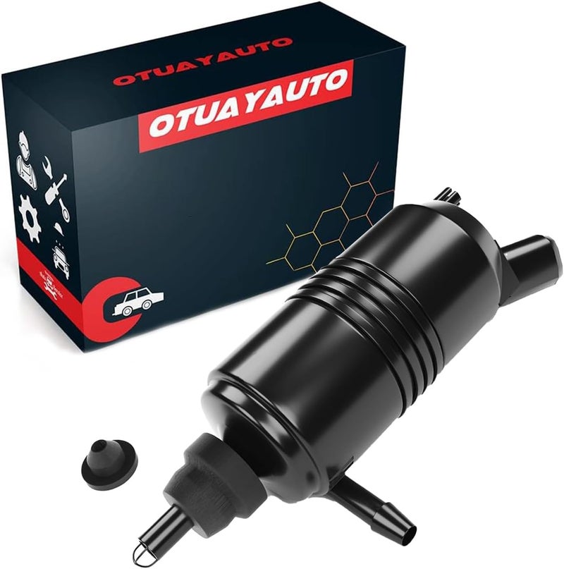 OTUAYAUTO مضخة غسيل خلفية بديلة من OTUAYAUTO لبيوك، كاديلاك، شيفروليه، أولدزموبيل، بونتياك، جي إم سي - تصميم OE مع حلقة مطاطية - Image 1