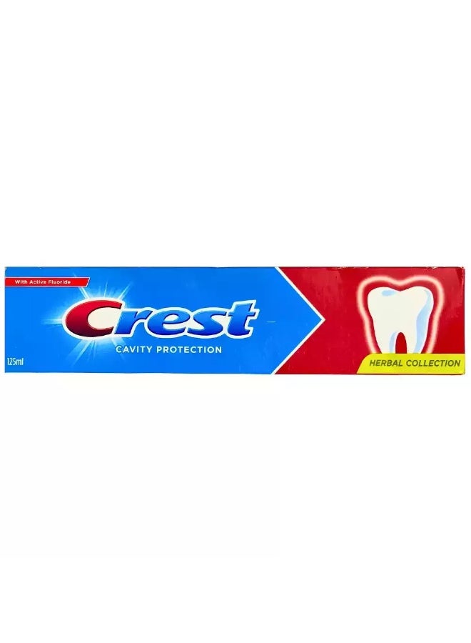 Crest Cavity Protection Herbal Collection Toothpaste With Active Fluoride- 125ml