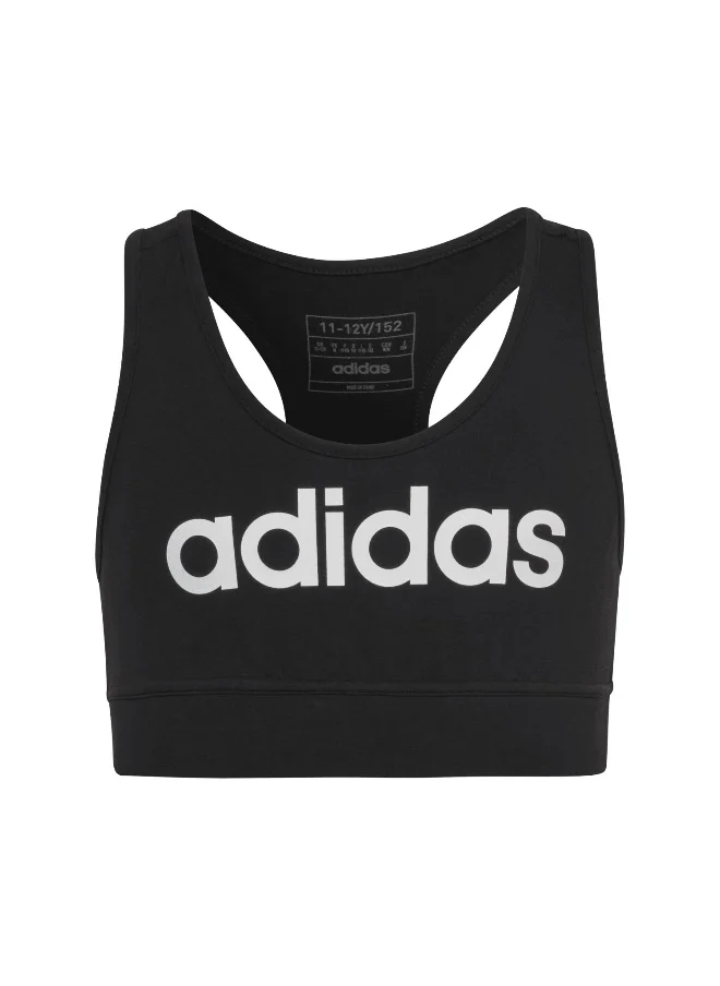 اديداس adidas G Lin Cr Tk Black Training Tops 7-8Y