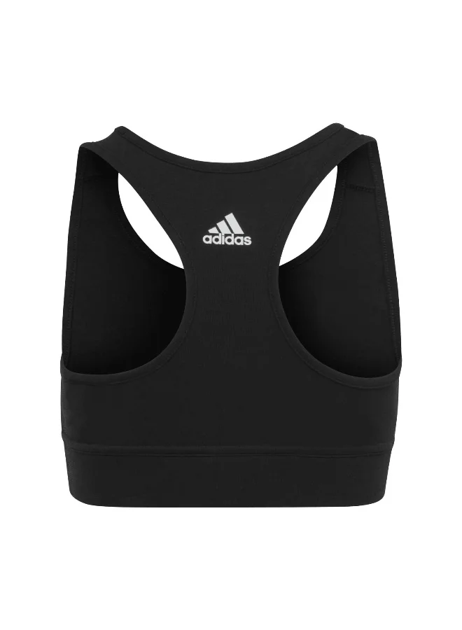 adidas adidas G Lin Cr Tk Black Training Tops 7-8Y