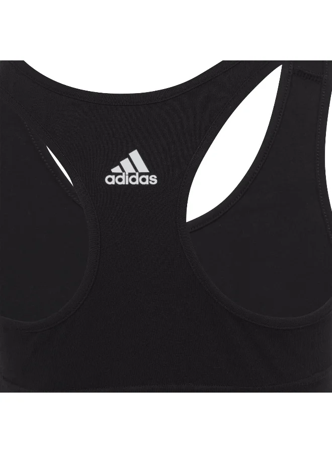 adidas adidas G Lin Cr Tk Black Training Tops 7-8Y