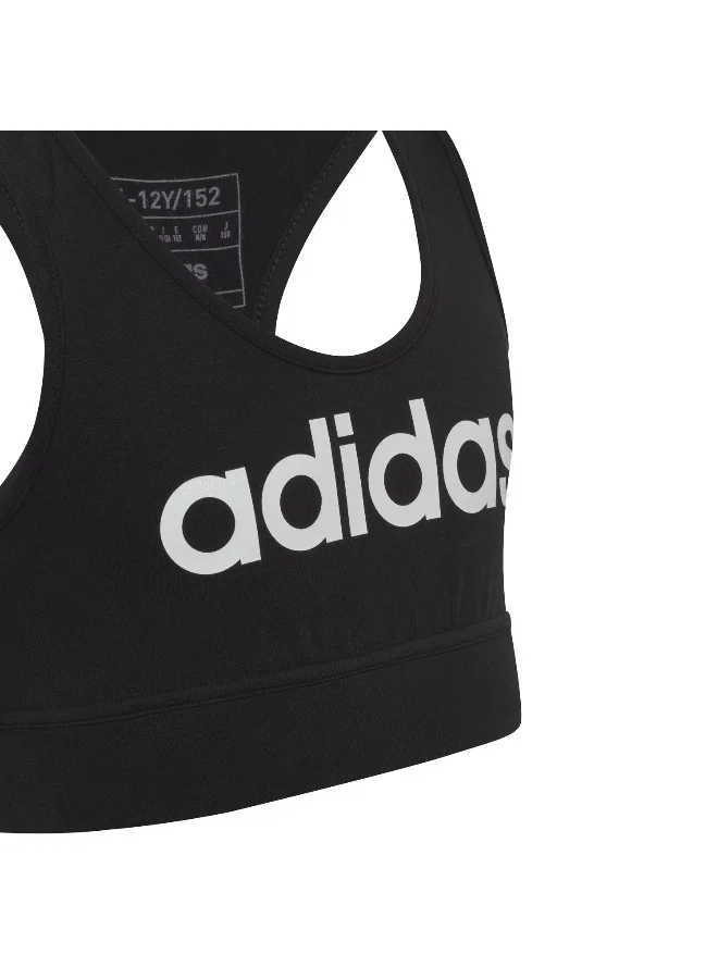 adidas adidas G Lin Cr Tk Black Training Tops 7-8Y