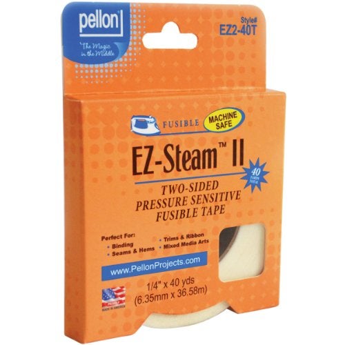 Pellon EZ Steam II 1/4"X40 Yards Tape-White - Image 1
