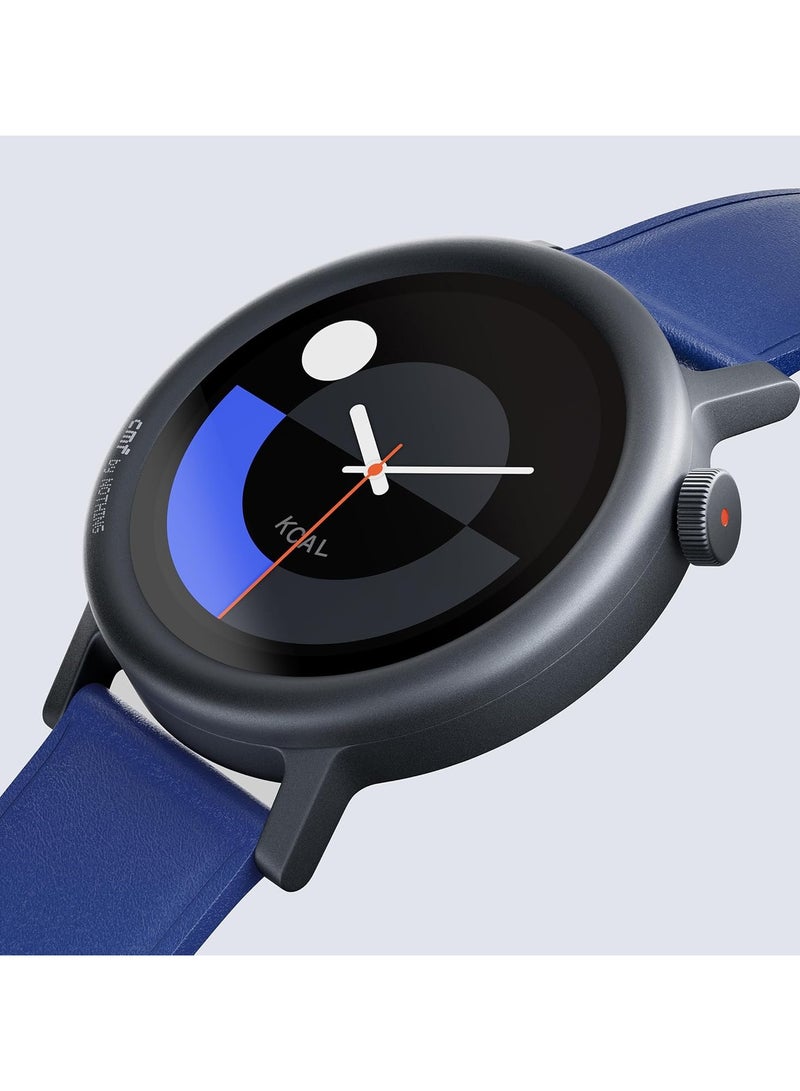 CMF Watch Pro 2, 1.32" AMOLED Display, Built-in multi-system GPS, 120 Sports Modes, Smart Sleep Algorithm, Bluetooth calling with AI noise reduction-blue - Image 3