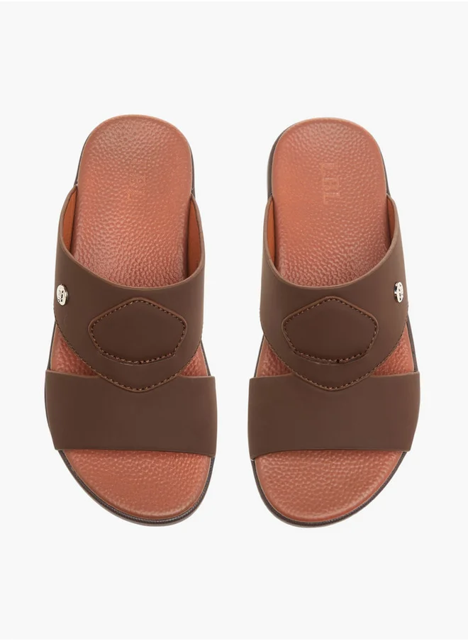 LBL by Shoexpress Textured Slip-On Arabic Sandals