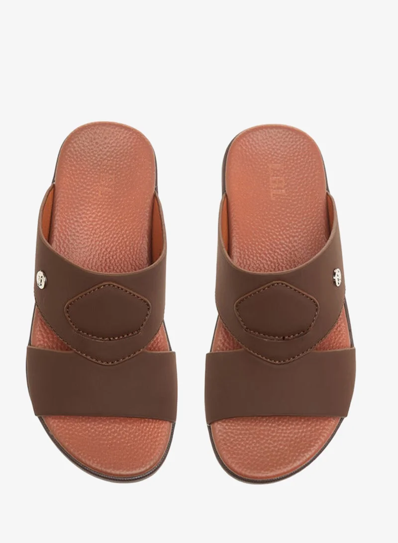 LBL by Shoexpress Textured Slip-On Arabic Sandals