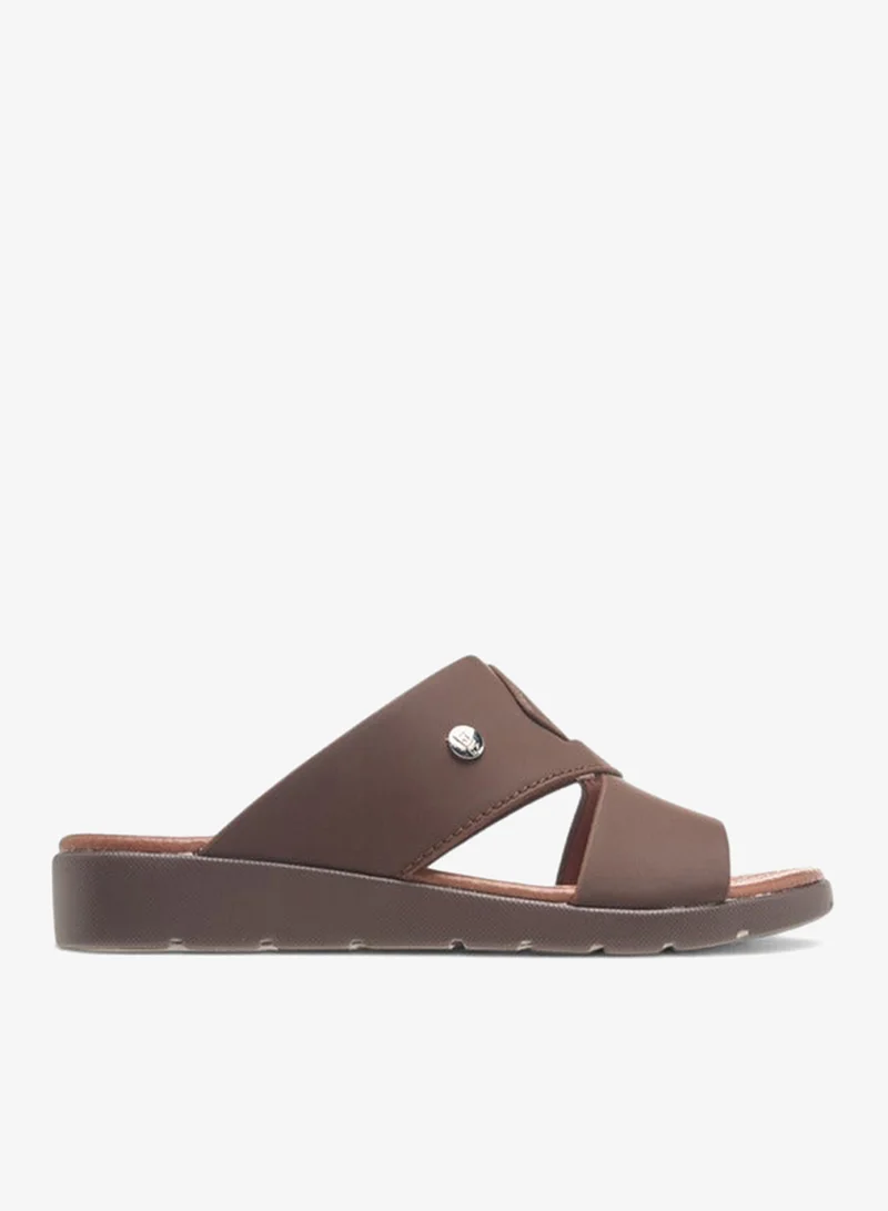 LBL by Shoexpress Textured Slip-On Arabic Sandals