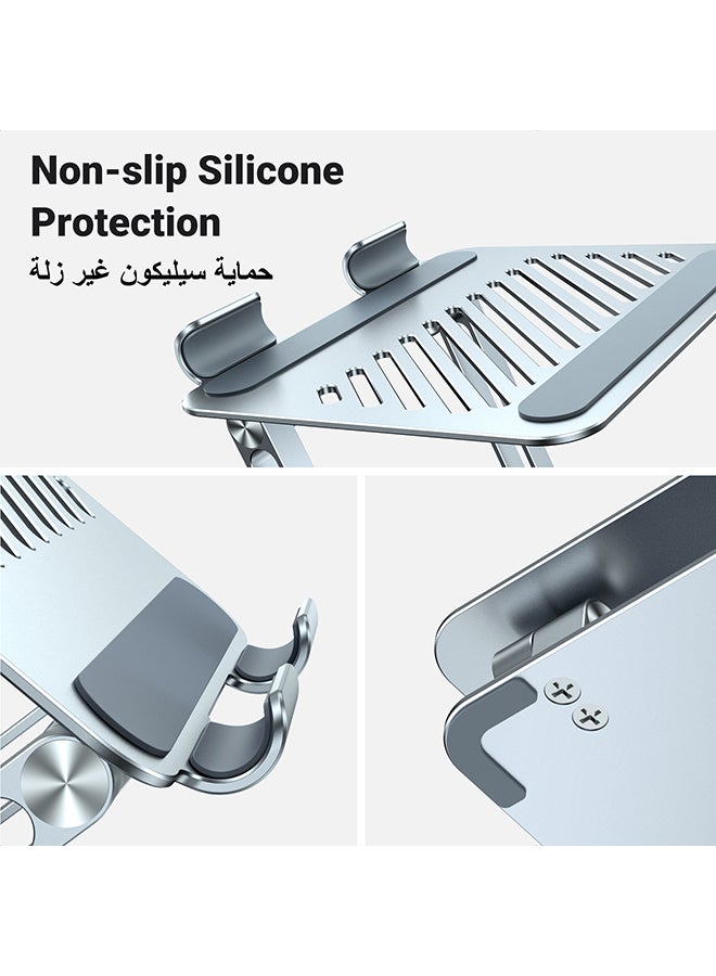 Ugreen Metal iPad Stand Foldable iPad Holder Angle Adjustable Desk Tablet Stand Holder for All L170XW148XH45(mm) Tablets iPad Pro iPad Air iPad Mini Galaxy Tab S8 Ultra - Image 3