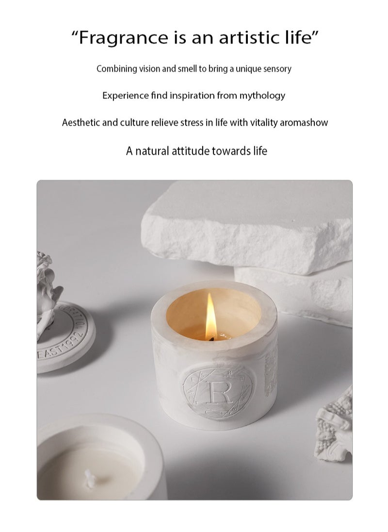 Earl Grey and Cucumber Scented Candle With Top Closure and Modern Luxury Look