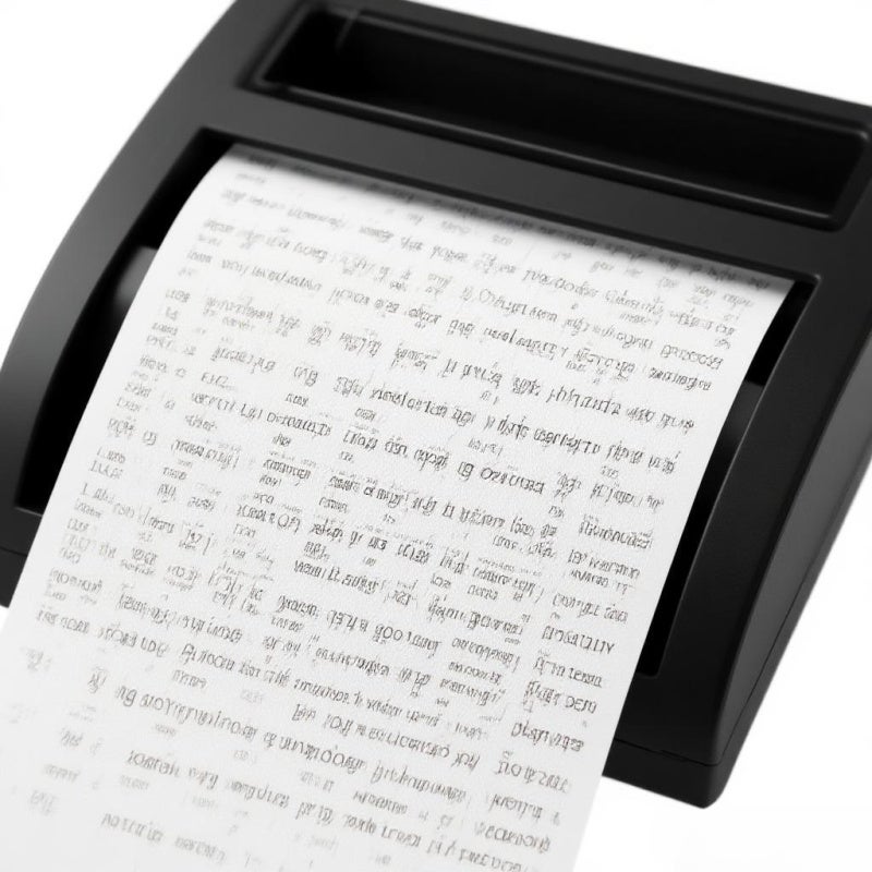 Bisofice Desktop Thermal Printer 57mm Paper Width 90mm/s - USB Connection Receipt Printer for Logistic Restaurant Catering - Image 1