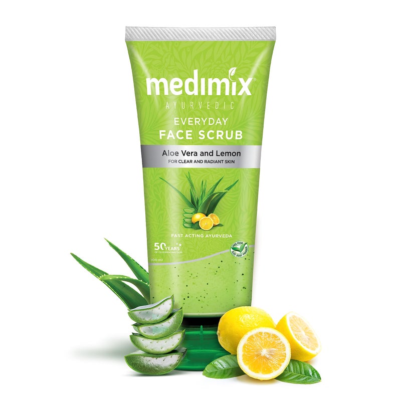 Medimix Medimix Ayurvedic Aloe Vera And Lemon Face Scrub 100 ML