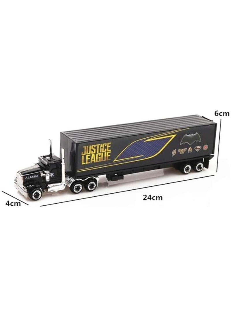 Justice League - Batman Car Set - 7-Piece Collection - Black - Image 1