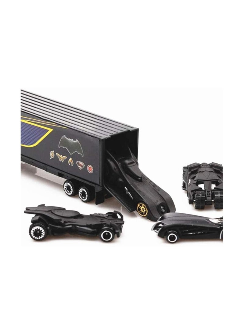 Justice League - Batman Car Set - 7-Piece Collection - Black - Image 1