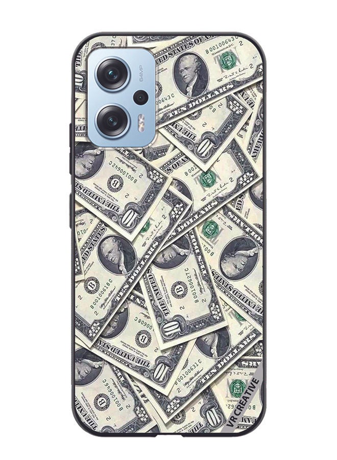 VR CREATIVE Protective Case Cover For Xiaomi Poco X4 GT Money Design Multicolour - Image 1