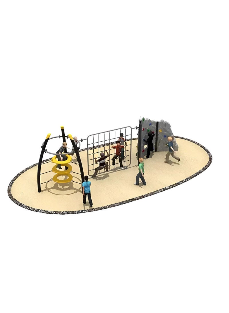 Myts Grey Gym Mountain Climber - Kids Backyard Series - Image 1