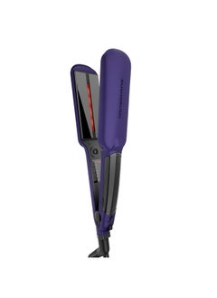 Rush Brush X6 Straightener Purple 235°C ,Steam ,Infared ,Auto Shutoff ,Wide Tourmaline Ceramic Plates  - Image 2