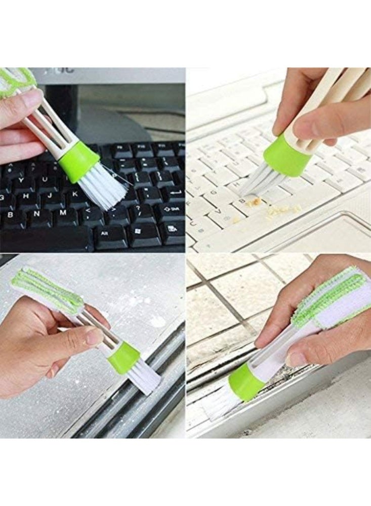 Mini Car Air Vent Cleaning Brush, Automotive Air Conditioner Duster and Detail Cleaner for Keyboard, Window, Blinds, Glass & Fan - Image 3