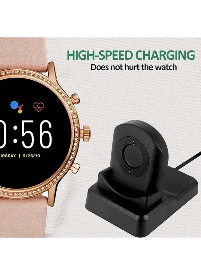 erorex Fossil Smartwatch Charger Dock For Gen 6 5 4 Sport Essential Charging Station For Fossil Diesel Kate Spade Puma Armani For Michael Kors And More Universal Smartwatch Accessories  - Image 3