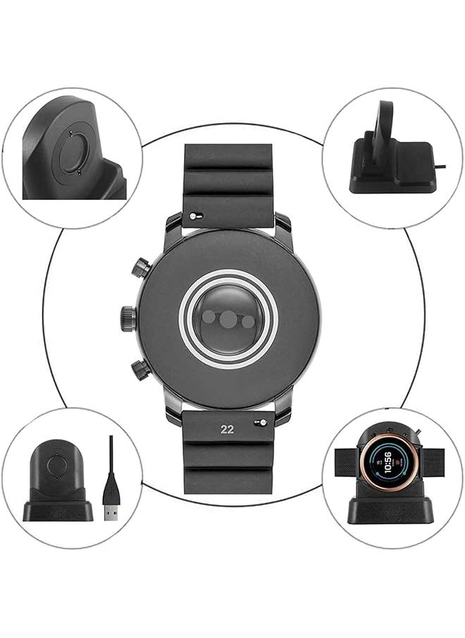 erorex Fossil Smartwatch Charger Dock For Gen 6 5 4 Sport Essential Charging Station For Fossil Diesel Kate Spade Puma Armani For Michael Kors And More Universal Smartwatch Accessories  - Image 5