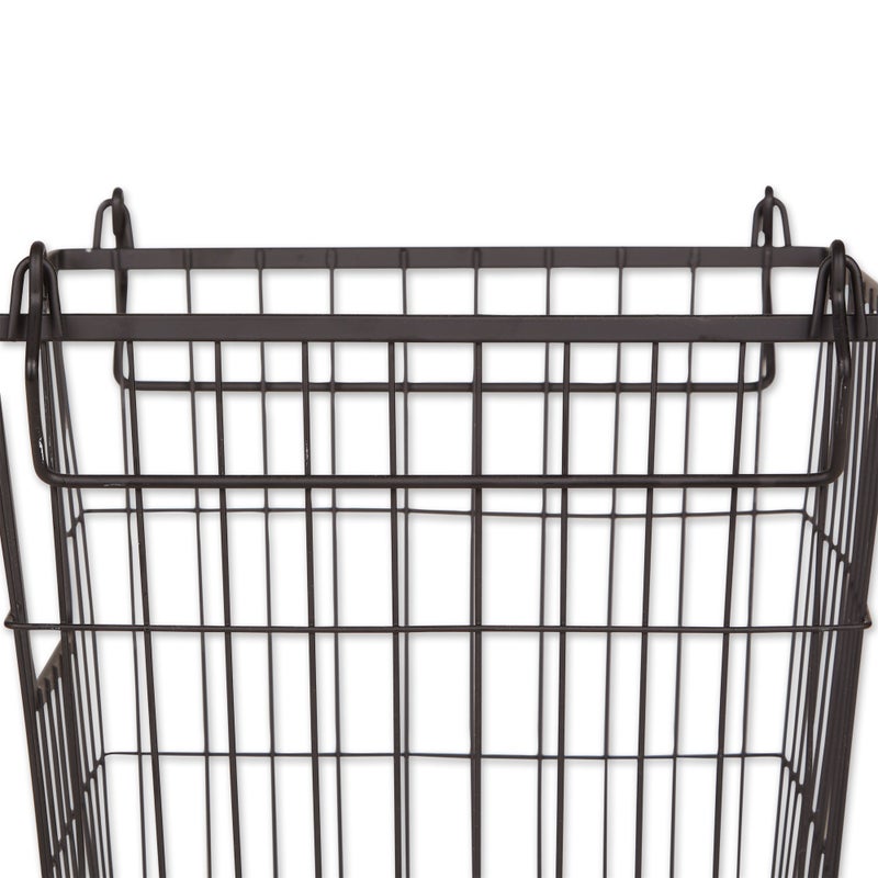 ديزاين إمبورتس DII Metal Basket Square Small 11 × 11x6 - Image 3
