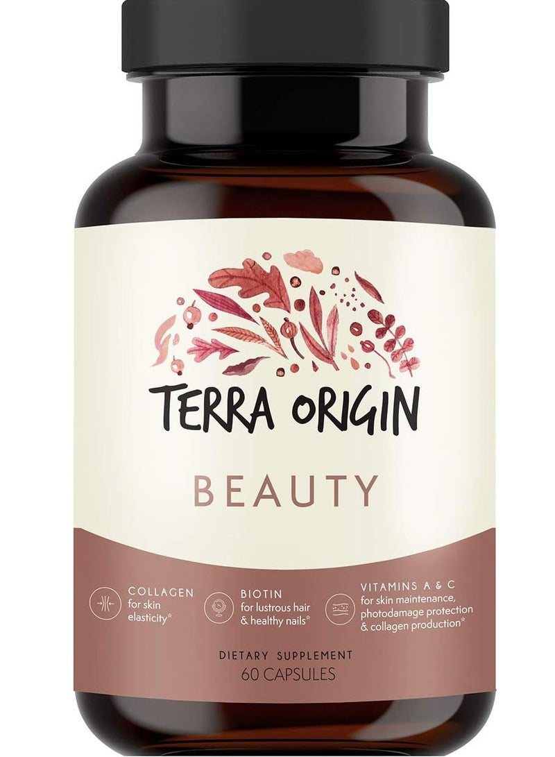 Terra Origin Inner Beauty Detox Cleanse 60 Capsules - Image 1
