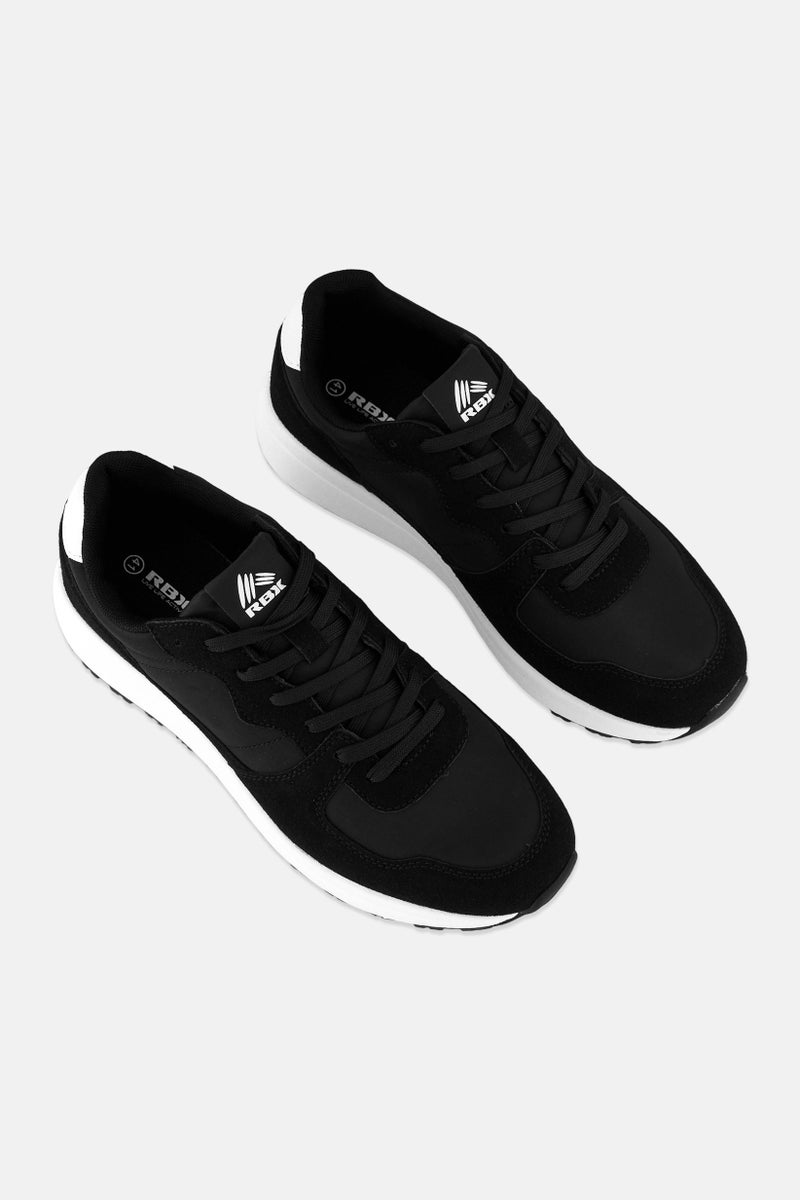 RBX Men Lace Up Outdoor Shoes, Black - Image 4