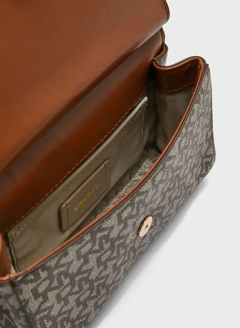 DKNY Cooper Flap Over Crossbody