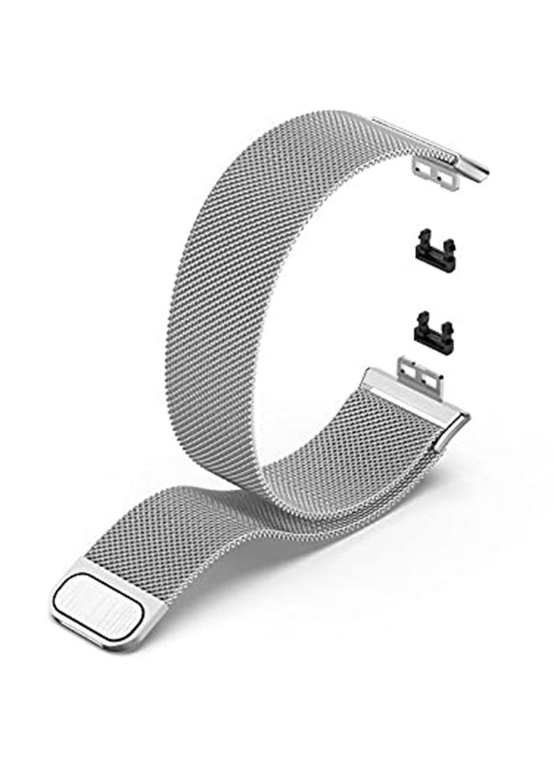 Generic - Magnetic Milanese Strap for Huawei Watch Fit - Silver - Image 1