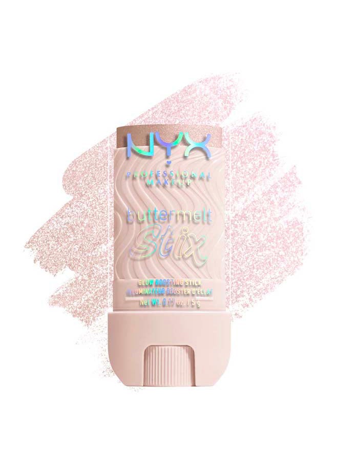 NYX PROFESSIONAL MAKEUP Buttermelt Stix, Glow Boosting Stix, up to 8 HR wear, Big Melt Energy - Image 1