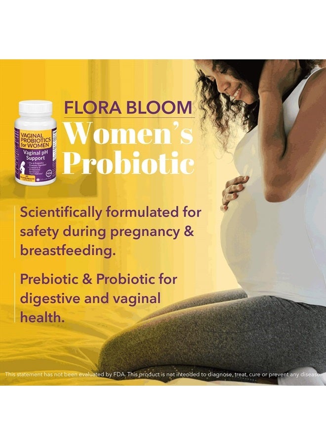 Intimate Rose Complete Vaginal Probiotics for Women - w/ Added Cranberry, D-mannose to Promote Urinary Tract, Bladder, Gut & Vaginal Health - pH Balance for Women - Support UTI, BV, YI - 60 Vegan Capsules - Image 4