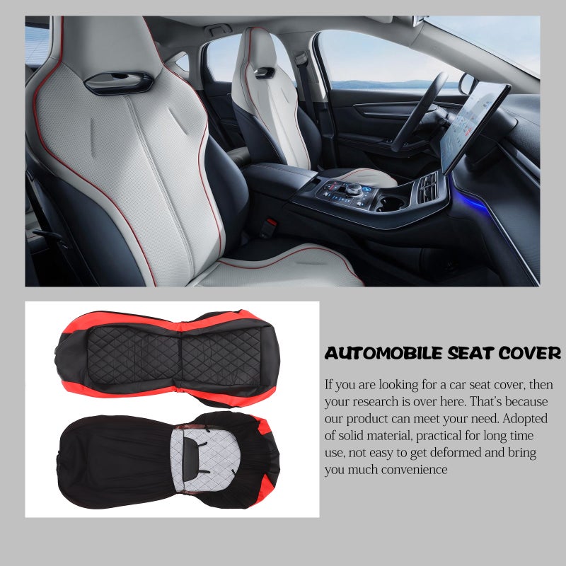 1 Set Car Seat Cover Front Seat Interior Cover Truck Seat Protector Car Supply - Image 5